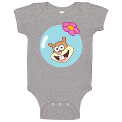 Sandy Squirrel Spongebob Squaremants Big Head Helmet Halloween Costume Onesie Baby One Piece Sandy Squirrel Spongebob Squaremants Big Head Helmet Halloween Costume Onesie Baby One Piece