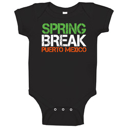 Spring Break Puerto Mexico 22 Jump Street Tatum Onesie Baby One Piece Spring Break Puerto Mexico 22 Jump Street Tatum Onesie Baby One Piece