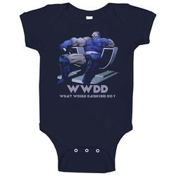 Wwdd? What Would Darkseid Do? Comics Onesie Baby One Piece Wwdd? What Would Darkseid Do? Comics Onesie Baby One Piece