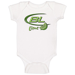Budlight Lime Beer Onesie Baby One Piece Budlight Lime Beer Onesie Baby One Piece