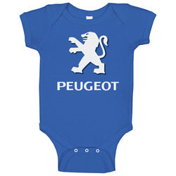 Peugeot Car Company Logo Onesie Baby One Piece Peugeot Car Company Logo Onesie Baby One Piece