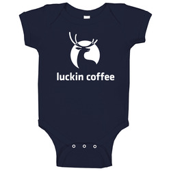 Luckin Coffee Inc Nasdaq Company Logo Employee Fan Cool Onesie Baby One Piece Luckin Coffee Inc Nasdaq Company Logo Employee Fan Cool Onesie Baby One Piece