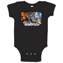 Robotech Cartoon Anime Comic Onesie Baby One Piece Robotech Cartoon Anime Comic Onesie Baby One Piece
