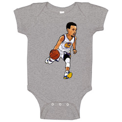 Steph Curry Oakland Basketball Cartoon Onesie Baby One Piece Steph Curry Oakland Basketball Cartoon Onesie Baby One Piece
