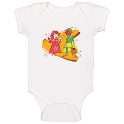 Wandavision Movie Retro Onesie Baby One Piece Wandavision Movie Retro Onesie Baby One Piece