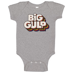 Big Gulp Funny Halloween Costume Idea Onesie Baby One Piece Big Gulp Funny Halloween Costume Idea Onesie Baby One Piece