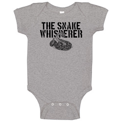 The Snake Whisperer Animal Reptile Onesie Baby One Piece The Snake Whisperer Animal Reptile Onesie Baby One Piece