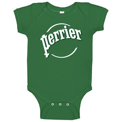 Perrier Sparkling Water Drink Bottle Can Logo Fan Onesie Baby One Piece Perrier Sparkling Water Drink Bottle Can Logo Fan Onesie Baby One Piece
