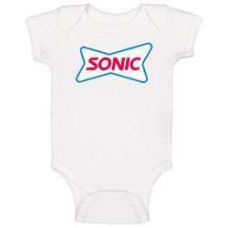 Sonic Drive-in Frisco Texas Restaurant Onesie Baby One Piece Sonic Drive-in Frisco Texas Restaurant Onesie Baby One Piece