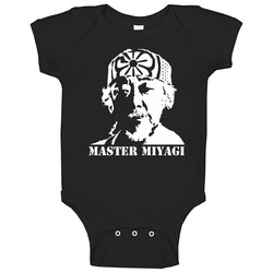 Mr Miyagi Karate Kid Movie Onesie Baby One Piece Mr Miyagi Karate Kid Movie Onesie Baby One Piece