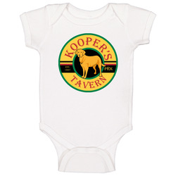 Kooper's Tavern Maryland's Best Burger Joint Foodie Onesie Baby One Piece Kooper's Tavern Maryland's Best Burger Joint Foodie Onesie Baby One Piece