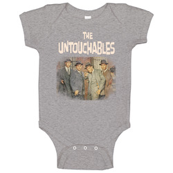 The Untouchables Retro 50s Tv Show Poster Vintage Unisex Onesie Baby One Piece The Untouchables Retro 50s Tv Show Poster Vintage Unisex Onesie Baby One Piece