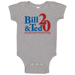 Bill And Ted 20 Be Excellent To Each Other Onesie Baby One Piece Bill And Ted 20 Be Excellent To Each Other Onesie Baby One Piece