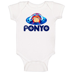 Ponyo Movie Onesie Baby One Piece