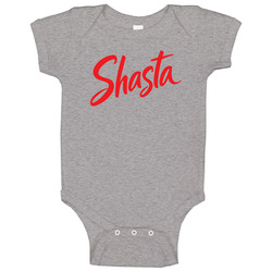 Shasta Best Soda Of All Time Soft Drink Lovers Raglan Onesie Baby One Piece Shasta Best Soda Of All Time Soft Drink Lovers Raglan Onesie Baby One Piece
