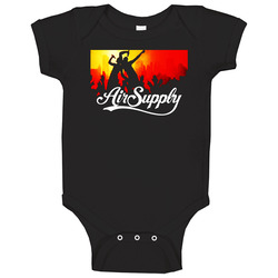 Air Supply 80s Music Group Onesie Baby One Piece Air Supply 80s Music Group Onesie Baby One Piece