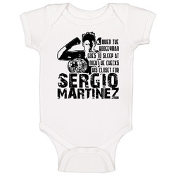 Sergio Martinez Boxing Champ World Onesie Baby One Piece Sergio Martinez Boxing Champ World Onesie Baby One Piece