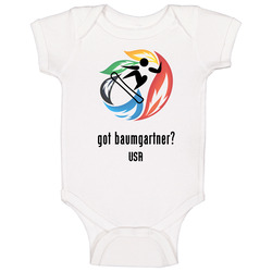 Nick Baumgartner Usa Olympic Snowboarding Onesie Baby One Piece Nick Baumgartner Usa Olympic Snowboarding Onesie Baby One Piece