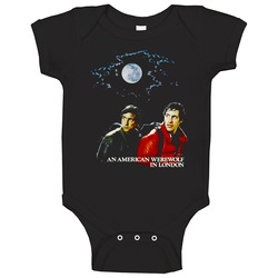 An American Werewolf In London Onesie Baby One Piece An American Werewolf In London Onesie Baby One Piece