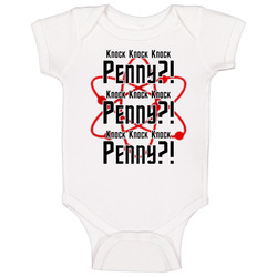 Knock Knock Knock Penny Big Bang Theory Onesie Baby One Piece Knock Knock Knock Penny Big Bang Theory Onesie Baby One Piece