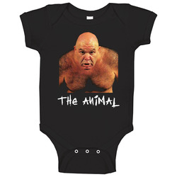 George The Animal Steele Wrestling Legend Onesie Baby One Piece George The Animal Steele Wrestling Legend Onesie Baby One Piece