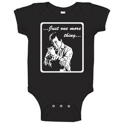Columbo Just One More Thing Onesie Baby One Piece Columbo Just One More Thing Onesie Baby One Piece