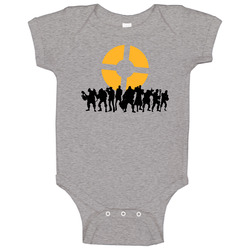 Team Fortress 2 Video Game Onesie Baby One Piece Team Fortress 2 Video Game Onesie Baby One Piece