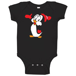 Chilly Willy Cartoon Penguin Onesie Baby One Piece Chilly Willy Cartoon Penguin Onesie Baby One Piece
