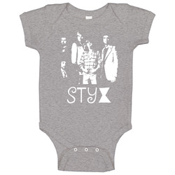 Styx Retro Rock Music Group Onesie Baby One Piece Styx Retro Rock Music Group Onesie Baby One Piece