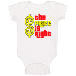 The Price Is Right Tv Show Onesie Baby One Piece The Price Is Right Tv Show Onesie Baby One Piece
