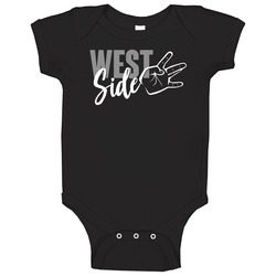 Westside Usa California Music Fan Onesie Baby One Piece Westside Usa California Music Fan Onesie Baby One Piece
