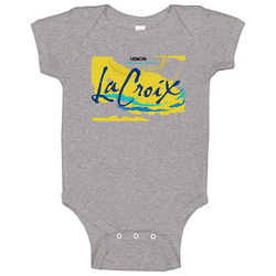 La Croix Lemon Sparkling Water Halloween Costume Onesie Baby One Piece La Croix Lemon Sparkling Water Halloween Costume Onesie Baby One Piece