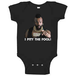 Mr T Mowhawk Funny Onesie Baby One Piece Mr T Mowhawk Funny Onesie Baby One Piece