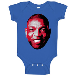 Doc Rivers Los Angeles Basketball Coach Big Head Fan Onesie Baby One Piece Doc Rivers Los Angeles Basketball Coach Big Head Fan Onesie Baby One Piece