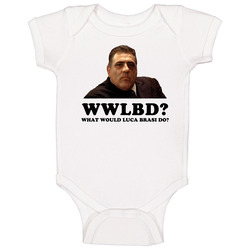 Luca Brasi Godfather Movie Mafia Wwjd Onesie Baby One Piece