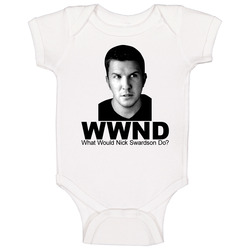 Nick Swardson Onesie Baby One Piece Nick Swardson Onesie Baby One Piece