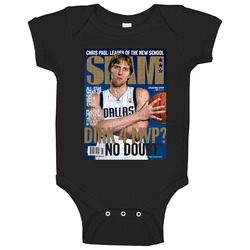 Slam Magazine Issue 98 Dirk Nowitzki Popular Basketball Magazine Grunge Look Onesie Baby One Piece Slam Magazine Issue 98 Dirk Nowitzki Popular Basketball Magazine Grunge Look Onesie Baby One Piece