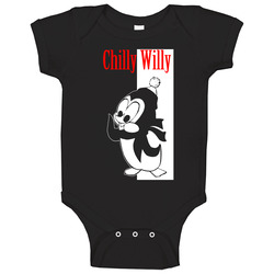 Chilly Willy Cartoon Gangster Onesie Baby One Piece Chilly Willy Cartoon Gangster Onesie Baby One Piece