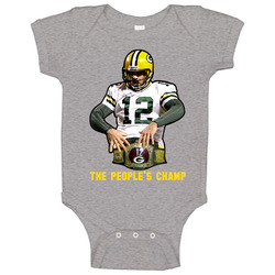 Aaron Rodgers Rogers Green Bay Cheese Belt Onesie Baby One Piece Aaron Rodgers Rogers Green Bay Cheese Belt Onesie Baby One Piece