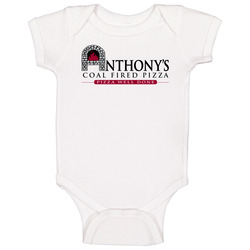 Anthony's Coal Fired Pizza Onesie Baby One Piece Anthony's Coal Fired Pizza Onesie Baby One Piece