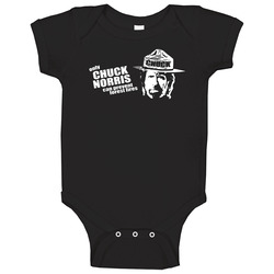 Only Chuck Norris Can Prevent Forest Fires Funny Onesie Baby One Piece Only Chuck Norris Can Prevent Forest Fires Funny Onesie Baby One Piece