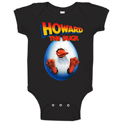 Howard The Duck Fictional Musican Character Fan Onesie Baby One Piece Howard The Duck Fictional Musican Character Fan Onesie Baby One Piece