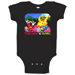 Toejam And Earl Video Game Onesie Baby One Piece Toejam And Earl Video Game Onesie Baby One Piece