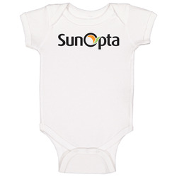 Sunopta Inc Nasdaq Company Logo Employee Fan Onesie Baby One Piece Sunopta Inc Nasdaq Company Logo Employee Fan Onesie Baby One Piece