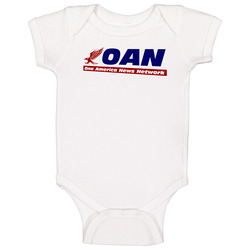 Oan One America News Network Onesie Baby One Piece Oan One America News Network Onesie Baby One Piece