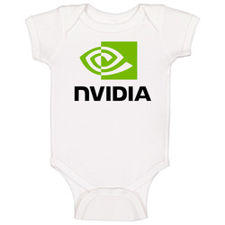 Nvidia Corporation Nasdaq Company Logo Employee Fan Onesie Baby One Piece Nvidia Corporation Nasdaq Company Logo Employee Fan Onesie Baby One Piece