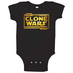 Star Wars The Clone Wars Netflix Original Fan Onesie Baby One Piece Star Wars The Clone Wars Netflix Original Fan Onesie Baby One Piece