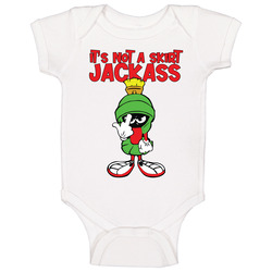 It's Not A Skirt Jackass Funny Marvin The Martian Onesie Baby One Piece It's Not A Skirt Jackass Funny Marvin The Martian Onesie Baby One Piece