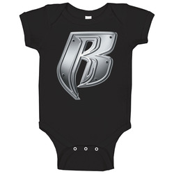 Ruff Ryders Rap Label Logo Onesie Baby One Piece Ruff Ryders Rap Label Logo Onesie Baby One Piece