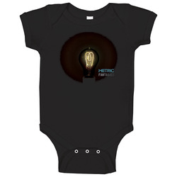 Metric Pop Music Fantasies Album Onesie Baby One Piece Metric Pop Music Fantasies Album Onesie Baby One Piece
